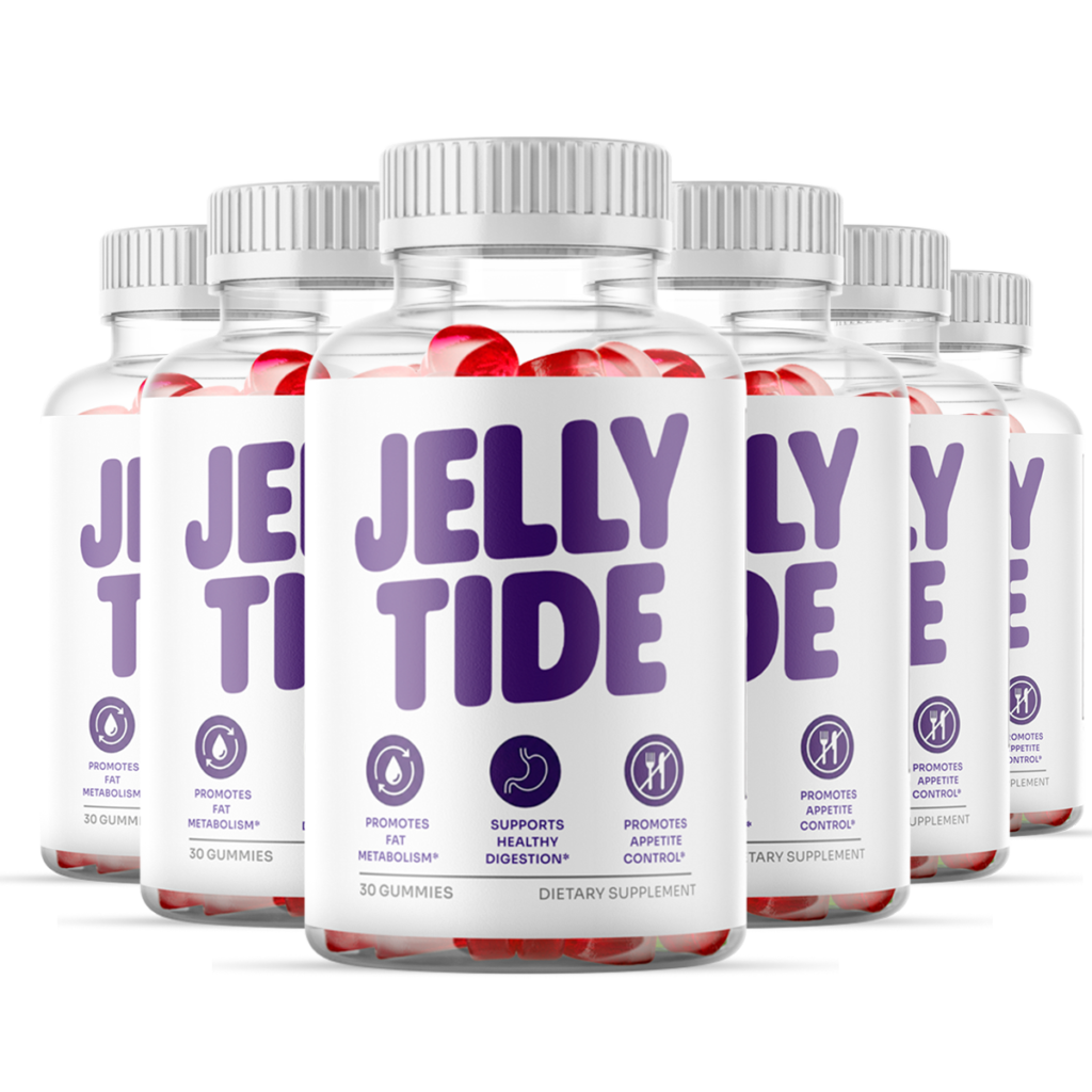 Jellytide ACV BHB Gummies Metabolic Support — 6 Pack